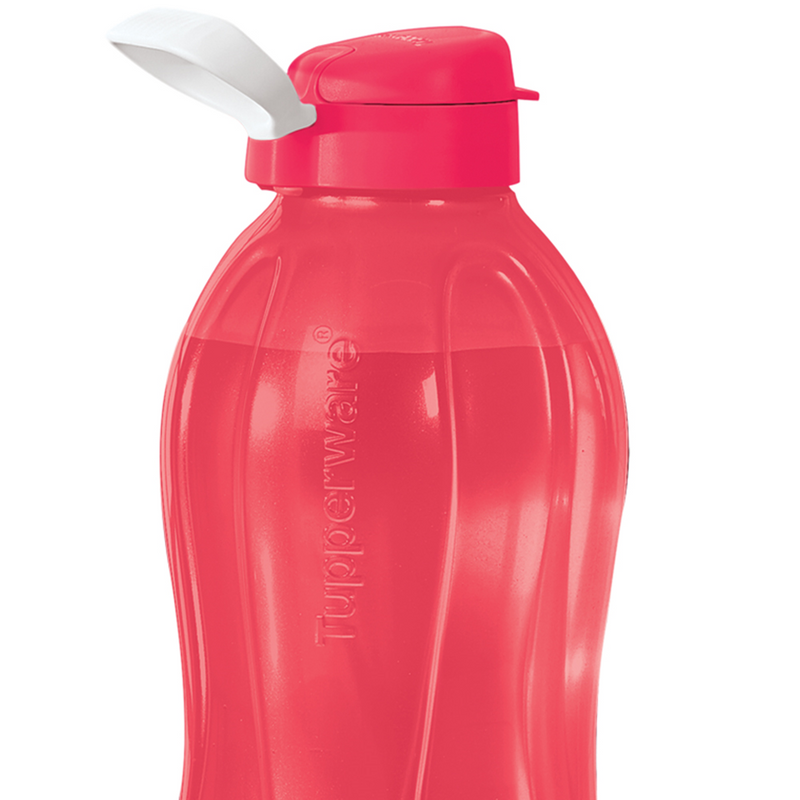 Botella para agua 2L Tupperware Roja con asa