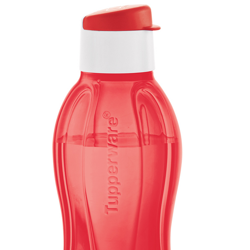 Botella para agua 750ml Tupperware con tapa hermetica