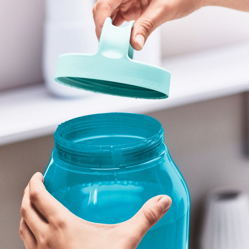 Contenedor con tapa hermetica Tupperware Azul