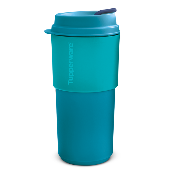 Tupperware Vaso Para Bebidas Calientes (Incluye manga). Cap. 490 ml.