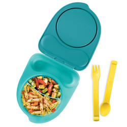 Tupperware Contendor para lunch Con division para Cubiertos.