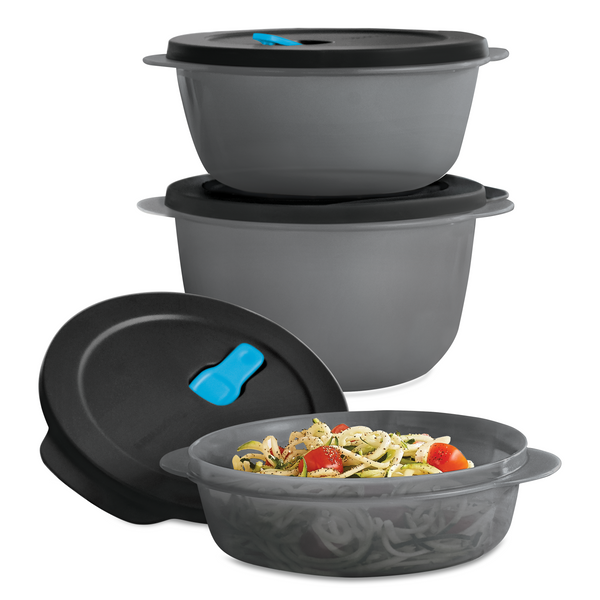 Set recipientes para microondas Tupperware Micro Flash 3 pzas