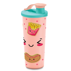 Vaso con tapa y boquilla Tupperware Kawaii