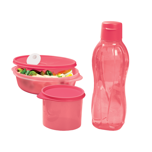 Lunch Tupperware Pack Eco Twist, Eco Lunch y Mini Tazon